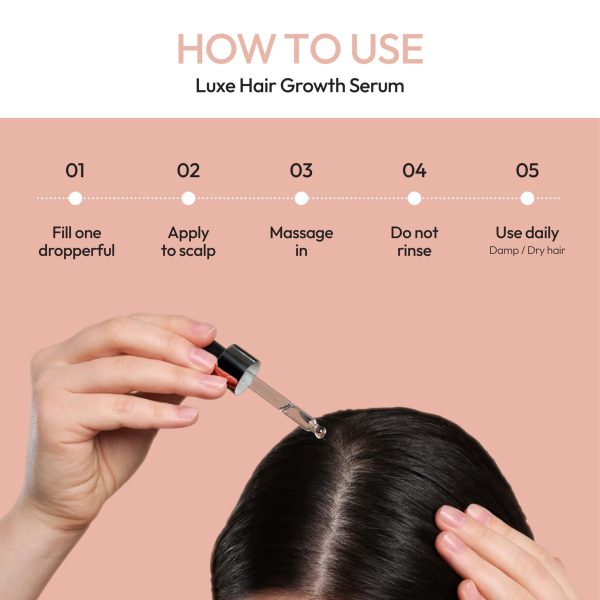 Anti Hair Loss Serum 2 In 1 Natural Hair Fall Serum Ginger And Tocopherol Hair Growth Essence Oil Hair Care Serum | Hair Loss Treatment For Men & Women |