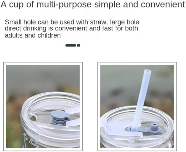 Unicorn Shape 350 Ml Glass Mug With Straw And Lid Creative Cartoon Children’s Glass Milk Cup Juice Glass Drink Ware Water Bottle 1 Pcs (unicorn Shape )