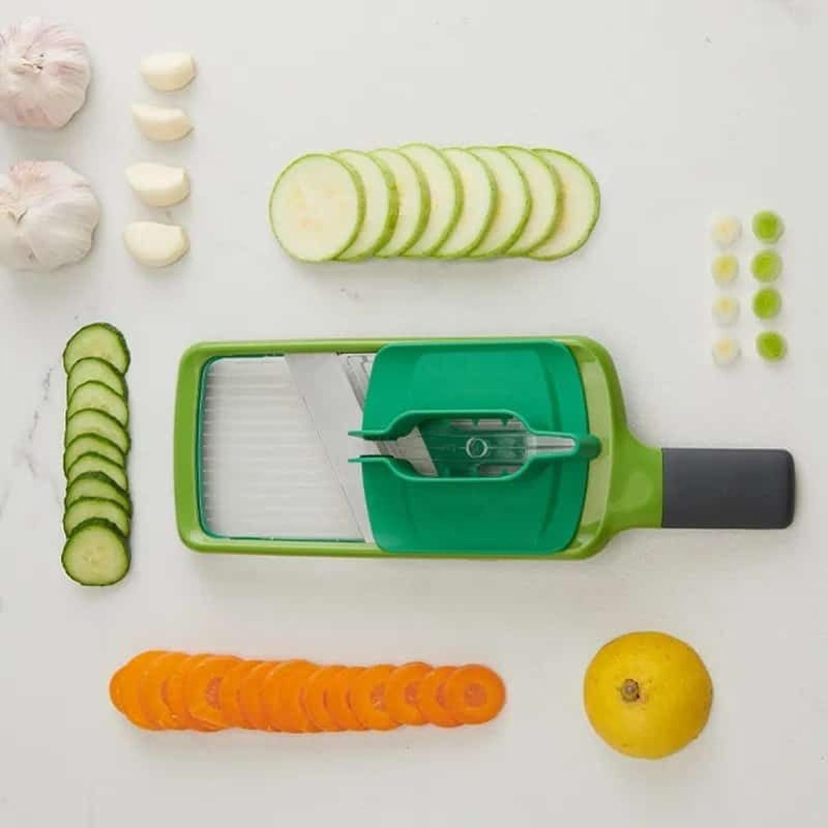 (nw000423) Multi-grip Mandoline, Vegetable Cutter Fruit Slicers Grater Magic Kitchen Household Slicer(random Color)