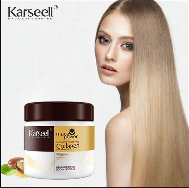 Karseell Hair Mask – Collagen & Maca Deep Repair Treatment (500ml)