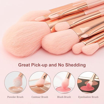 Sweet Beauty 07 Pcs Makeup Brush Set | Complete Brush Kit For Professional And Beginner (random Color)