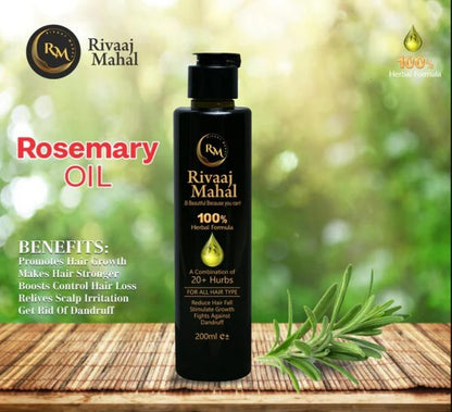 Rivaaj Hair Oil Hair Food Organic Hair Problem Solution | Best Quality Hair Food Oil 200 Ml