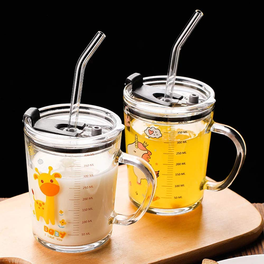 Glass Mug with Lid and Straw
Unicorn Glass Mug
Kids Unicorn Cup
Children’s Juice Glass




