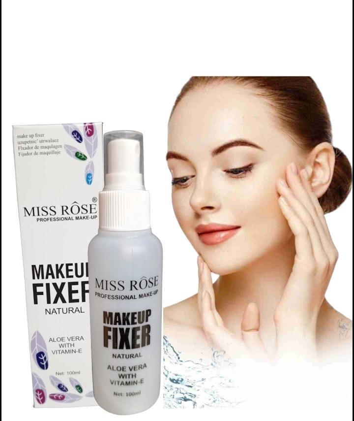 Makeup Fixer – Fixer Spray – Spray With Natural Aloe Vera With Vitamin E – Professional Makeup Fixer – Makeup Fixer