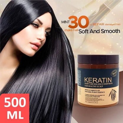 Pack Of 2 | Keratin Hair Mask Treatment Your Secret To Shiny, Healthy Hair 500ml