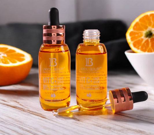 💧 Hydrates and firms tired
🍊 98% Pure Vitamin C for visible brightening
🌿 Fades dark spots and evens out skin tone
fast-absorbing & suitable for all skin types




