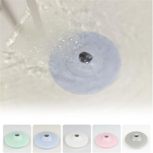 Silicone Sink Hair Strainer Floor Drain Bathroom Kitchen Stopper Sink Strainer Basin Water Stopper (random Color)